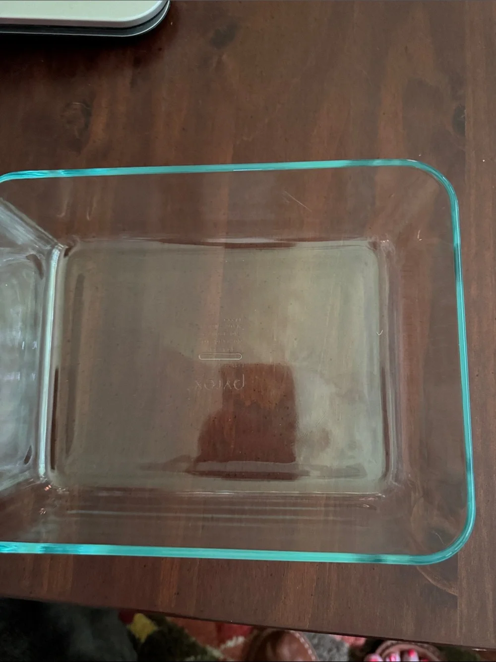 Pyrex Rectangular Glass Storage Container with Plastic Lid